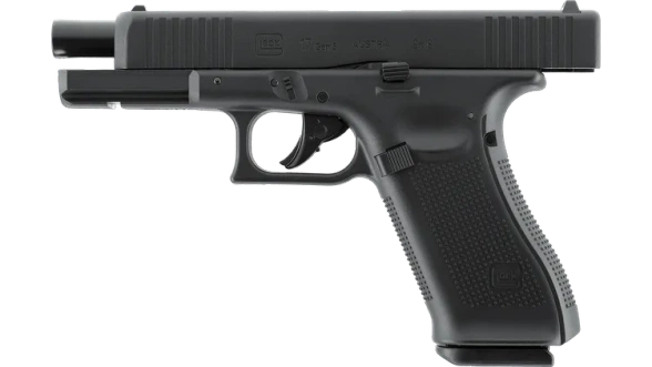 Pistolet wiatrówka Umarex Glock 17 Gen 5 MOS 4.5 mm BB 3J z płytkami (5.8450)