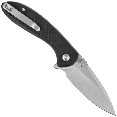 Nóż składany Civivi Faeger Black G10, Satin 14C28N (C24031-1)