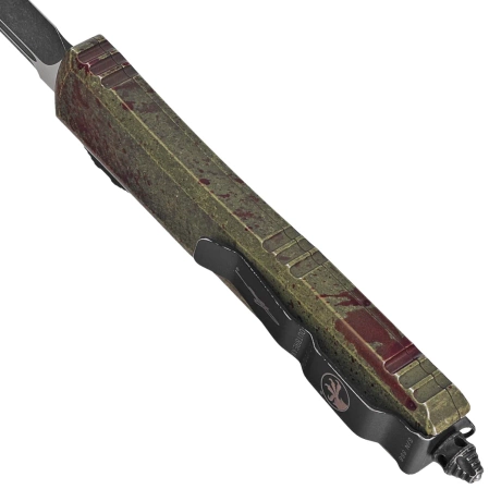 Microtech Ultratech S/E Signature OTF Knife Outbreak Aluminum, Outbreak M390 by Tony Marfione (121-1OBDS)