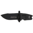 Nóż K25 RK-31910 Black Rubber, Black Titanium 7Cr17Mov