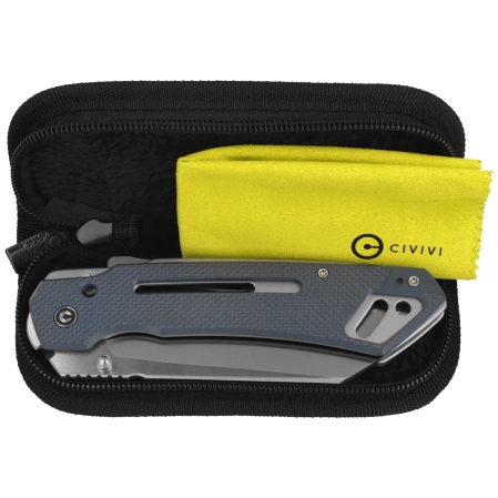 Nóż składany Civivi Buster FG Neutral Blue G10, Satin Nitro-V by Snecx Tan (C24052-2)