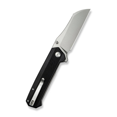 Sencut Draxor Black G10 Knife, Satin 9Cr18MoV (S24035-1)