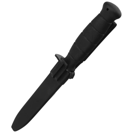 Martinez Albainox Combat Task Knife Glock Type Black ABS, Black 3Cr13Mov (32084)