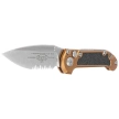 Microtech LUDT Gen III S/E Automatic Knife Tan Aluminum, Apocalyptic P/S M390MK by Tony Marfione (1135-11TA)