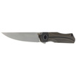 Bestech Thyra Bronze Stonewashed Titanium/Carbon Fiber, Horizontal Satin M390 by Kombou Knife (BT2106B)