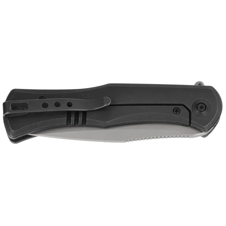 Nóż składany WE Knife Primoris Black Titanium, Gray Stonewashed (WE20047A-2)