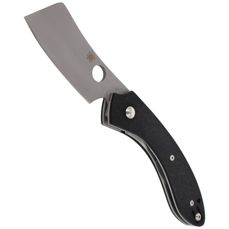 Nóż składany Spyderco ROC G-10 Black Plain (C177GP)