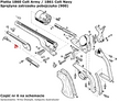Spring latch Pietta 1851 Colt Navy (900)