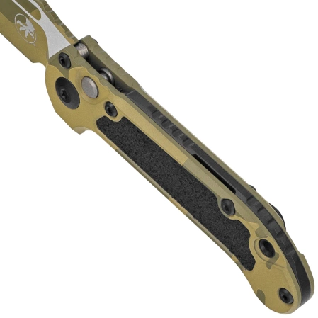 Microtech LUDT Gen III T/E Automatic Knife Bazooka Camo Aluminum, Bazooka Camo M390MK by Tony Marfione (1136-1BOCS-Z4)