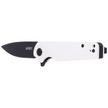 Kubey Knife Wolverine, Ivory G10, Dark Stonewashed D2 (KU233G)