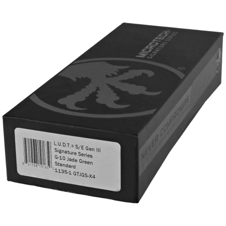 Microtech LUDT Gen III S/E Signature Automatic Knife Jade Green G10, Black M390MK by Tony Marfione (1135-1GTJGS-X4)