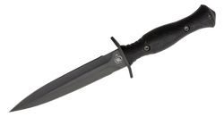 Nóż Spartan Blades Harsey Dagger Black Canvas Micarta, Black PVD MagnaCut by William W. Harsey (SB49BKBKKYBK)