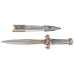 Sztylet Aztec Dagger Decor Habitat Silver ABS, Satin (10067)
