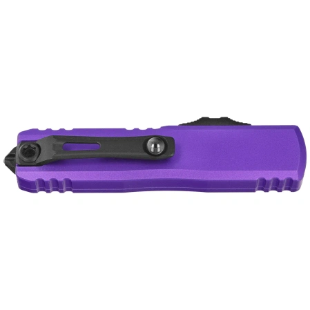 Nóż automatyczny OTF Microtech UTX-85 Gen IV D/E Purple Aluminium, Black M390MK by Tony Marfione (12324-1PU)