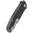 Bestech Knife Fin Black G10, Black Stonewashed 14C28N (BG34A-3)