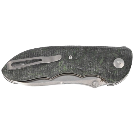 Viper Moon Dark Matter Green Fat Carbon, Satin MagnaCut by Fabrizio Silvestrelli (V6008FCV)