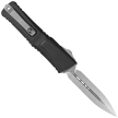 Microtech Combat Troodon Gen III D/E OTF Knife Black Aluminum, Stonewashed M390MK by Tony Marfione (1142-10)