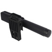 ESP hardened expandable baton 21'' with leather-imitation grip (EXB-21HL BLK BH-54-HL)
