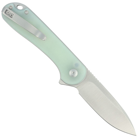 Civivi Button Lock Elementum II Knife Natural G10, Satin Nitro-V (C18062P-2)