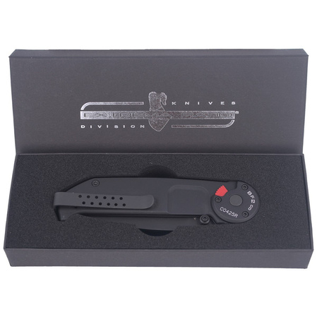 Nóż składany Extrema Ratio BF2 CD Black Aluminium, Black MIL-C N690 (04.1000.0145/BLK)