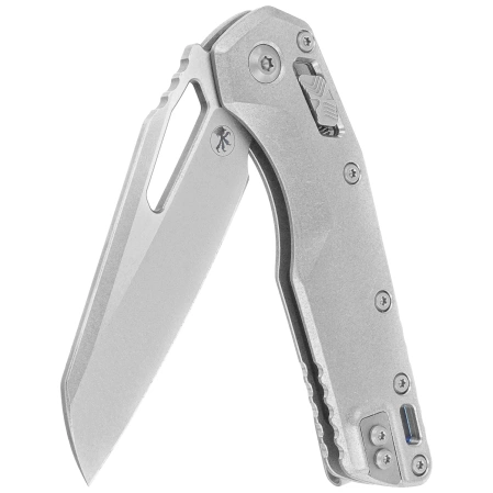 Microtech Marfione Select Amphibian Ram-Lok S/E Knife Stonewashed Titanium, Stonewashed M390MK by Tony Marfione (137RL-10MS1)