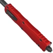 Microtech Dirac Delta D/E OTF Knife Red Aluminum, Black M390 by Tony Marfione (227-1RD)