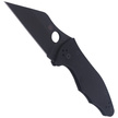 Spyderco Yojimbo 2 Knife Black G10, Black DLC CPM S30V by Michael Janich (C85GPBBK2)