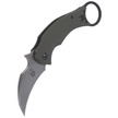 FOX Black Bird Folding Knife by Bastinelli / Stone Washed (FX-591 ODSW)