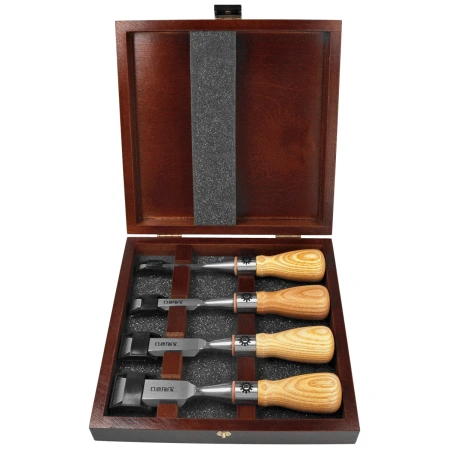 Narex Richter set of 4 bevel eddge butt chisels 1/4'', 1/2'', 3/4'', 1'' (853800)