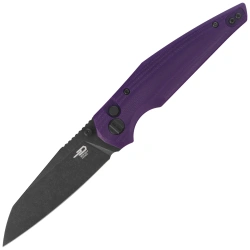 Bestech Snakebird Knife Purple G10, Stonewashed / Black PVD 14C28N (BG58E)