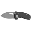 Demko Shark Cub Slicer Shark Knife Black G10, Stonewashed CPM 20CV by Andrew Demko (SC-20CV-BLKG10-SS)