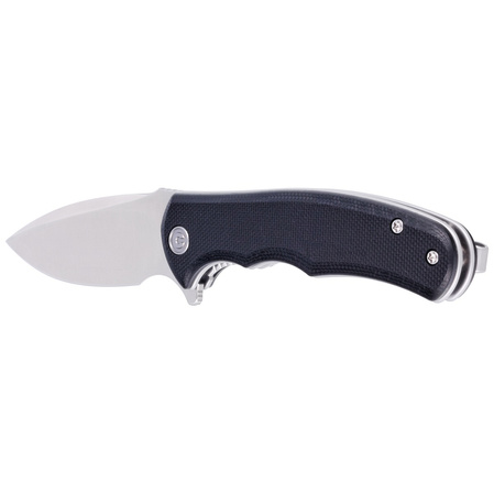 Civivi Mini Praxis Knife Black G10, Satin D2 (C18026C-2)