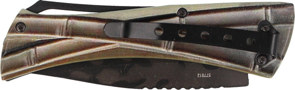 Nóż składany Herbertz Solingen Hit motyw 3D Bamboo, Etui (577812)