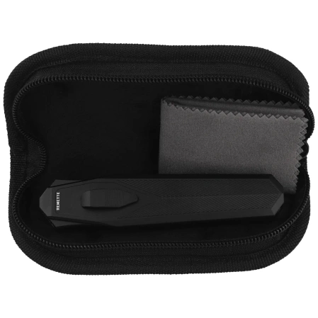 Remette RT-Swordfish CP Knife Black Aluminum/Copper Carbon Fiber, Titanium Black Stonewashed S35VN (ZL103D14)