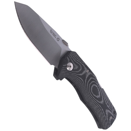 Nóż składany LionSteel TM1 Black Micarta, Satin Sleipner by Molletta (TM1 MS)