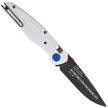 ANV A100 BB Limited Edition No 14/100 Knife White GRN, Black DLC Sleipner (ANVA100-036)