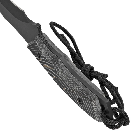 Nóż Muela Typhoon-15N Black Micarta, Black X50CrMoV15