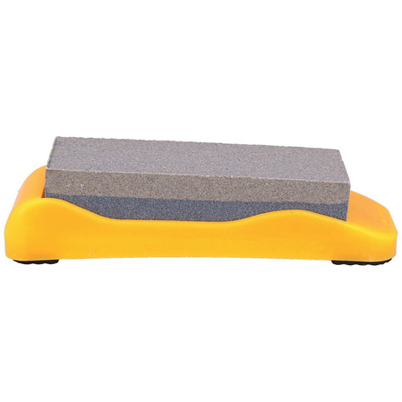Top Cutlery Double-Sided Stone Sharpener 120/240 Yellow ABS (21224-YEL)