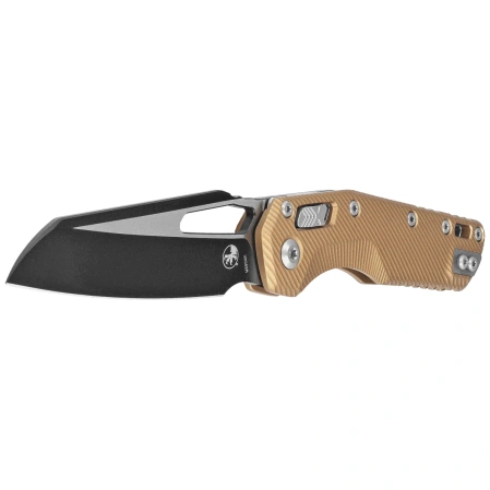 Nóż składany Microtech MSI S/E Fluted Brown Aluminium, Black M390MK by Tony Marfione (210-1FLBN)