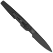Extrema Ratio LKU01 Urban Dark Knife Black Aluminum, Black MIL-C N690 by Danilo Rossi (04.1000.0243/U/BLK-BLK)