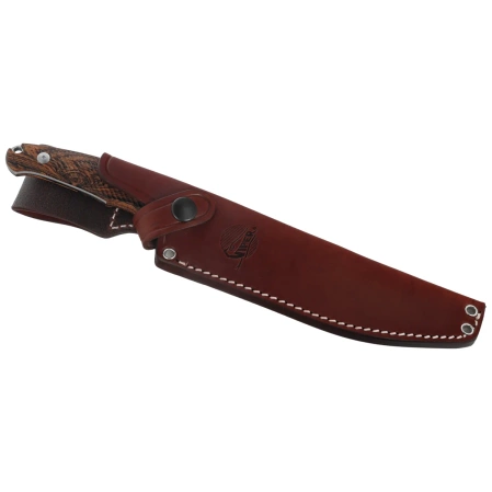 Viper Trail Knife Bocote Wood, Satin N690 by Jens Ansø (VT4068BC)