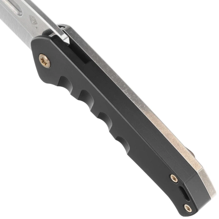 Medford Knife Praetorian Swift FL Flipper Tumbled Tanto, Black Handle, Bronze HW/Clip, S45VN (MKFF2064TT-42TM-T1C1-Q4)