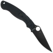 Nóż składany Spyderco Military 2 Salt Black G10, Black DLC MagnaCut by Sal, Eric Glesser (C36GMCBKP2)