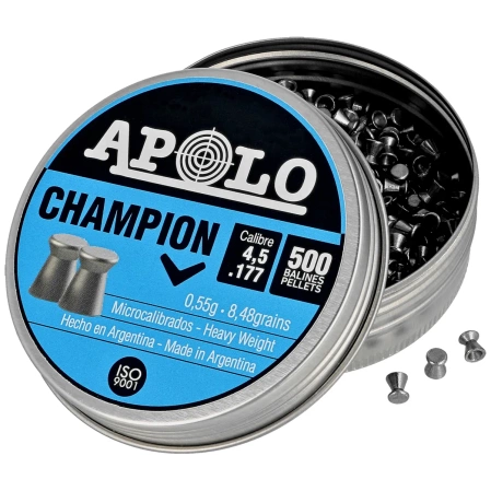 Śrut Apolo Champion 4.5 mm, 500 szt. 0.55g/8.48gr (19001)
