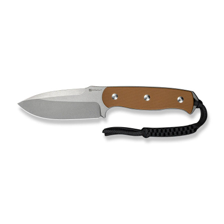Sencut Toxodon Knife Brown G10, Stonewashed 9Cr18MoV (S24036-3)