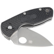 Spyderco Ambitious Black FRN, Plain 8Cr13MoV (C148PBK)