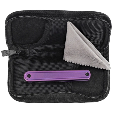 Bestech Ink Knife Purple Titanium, Black PVD MagnaCut by Denis Simonutti (BT2502C)