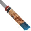 Tokisu Petty Kitchen knife Stabilized Wood/Epoxy, Damascus (17456)