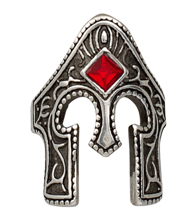 Tole 10 Imperial Roman Helmet Ring Ø21 (16204-21)