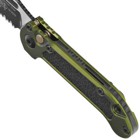Nóż automatyczny Microtech LUDT Gen III S/E OD Green Aluminium, Black P/S M390MK by Tony Marfione (1135-2OD)